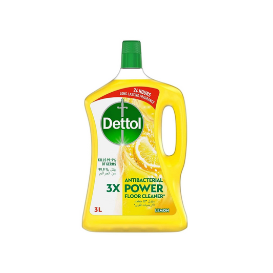 Dettol 4in1 Antibacterial Lemon Floor Cleaner 3L