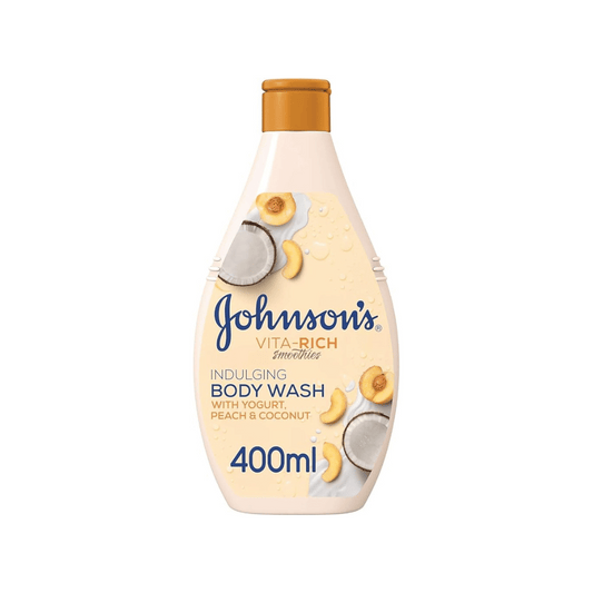 Johnson's Vita-Rich Body Wash Replenishing Peach Yogurt, 400ml