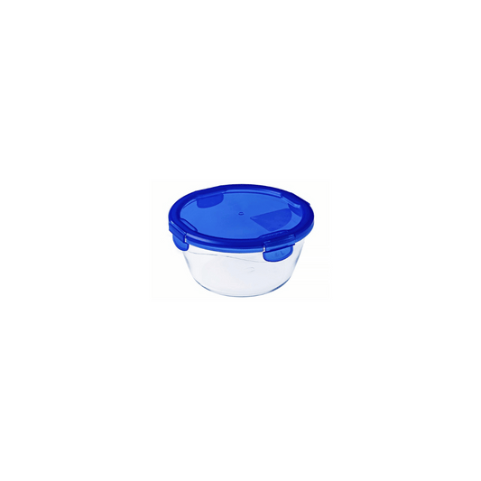 Pyrex Cook & Go Glass Round dish with lid 0.2L , 894PGPB