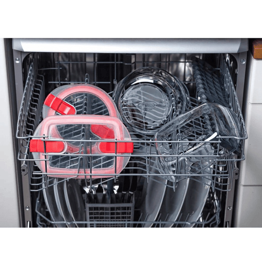 Pyrex Cook & Heat Glass Round Dish With Lid, 0.35L  206PH00