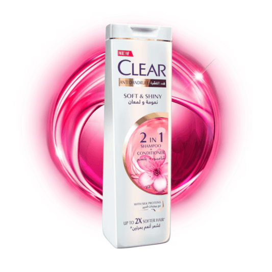 Clear Anti-Dandruff Shampoo Soft & Shiny 600ml