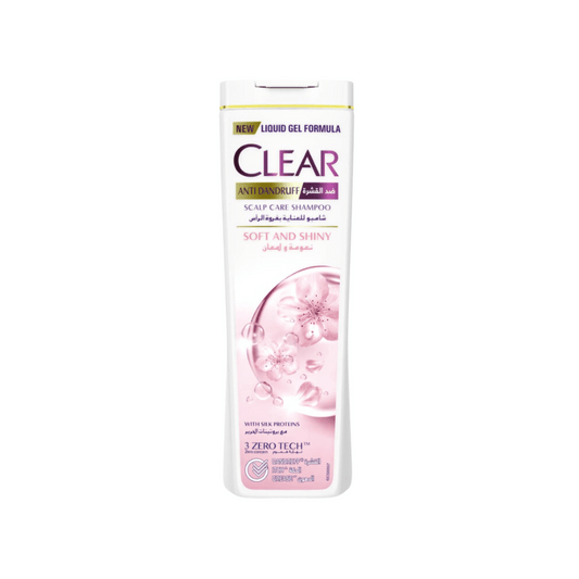 Clear Anti-Dandruff Shampoo Soft & Shiny 600ml