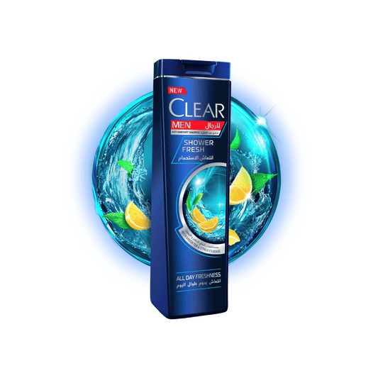 Clear Anti-Dandruff Men Shampoo Shower Fresh 360ml