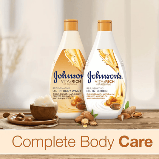 Johnson's Vita-Rich Body Lotion Oil Infusion, 400ml