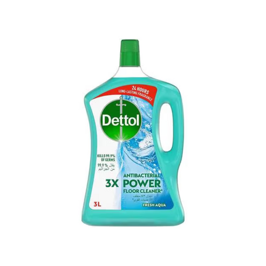 Dettol 4in1 Antibacterial Aqua Floor Cleaner 3L