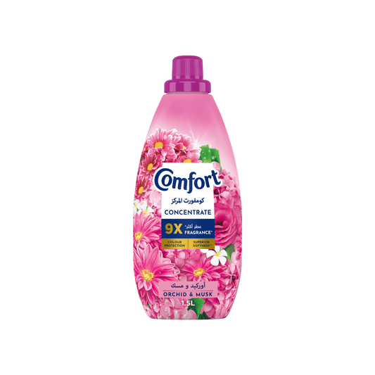 Comfort Concentrate Fabric Softener Orchid & Musk, 1.5L
