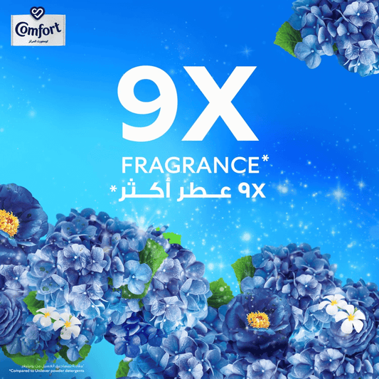 Comfort Concentrate Ultimate Care Iris & Jasmine, 9x Fragrance, 1.5L