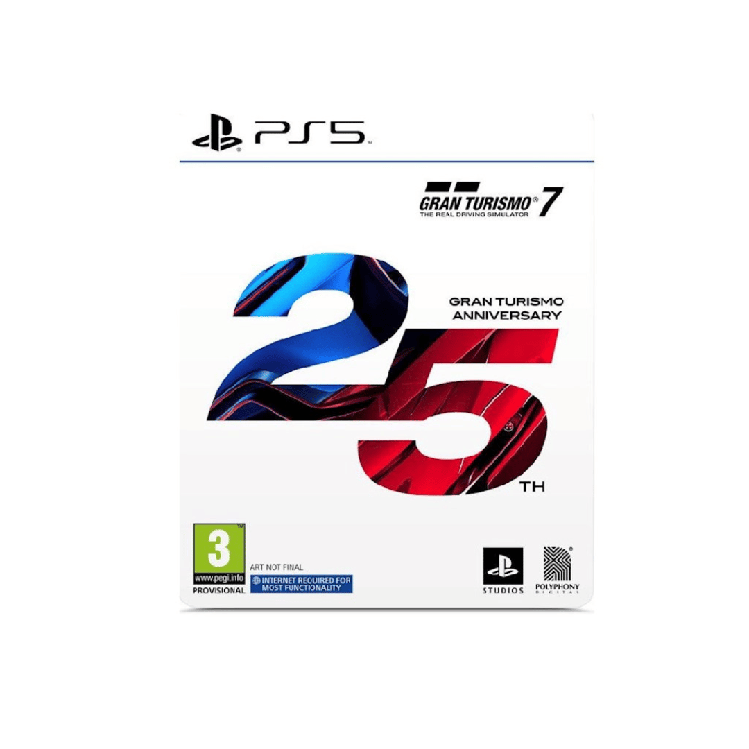PlayStation PS5 GT7 Gran Turismo 25th Anniversary Dual