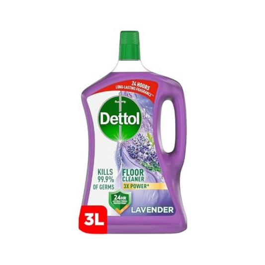 Dettol 4in1 Antibacterial Lavender Floor Cleaner 3L