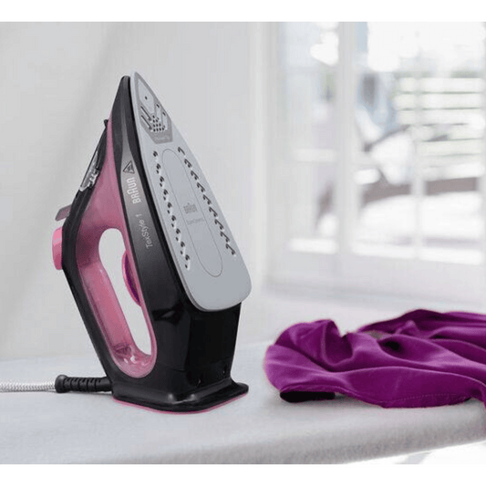Braun TexStyle 1 Steam Iron SI 1070 Purple/black
