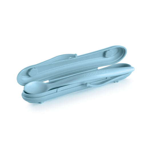 Tupperware Feeding Spoon With Case Dolphin