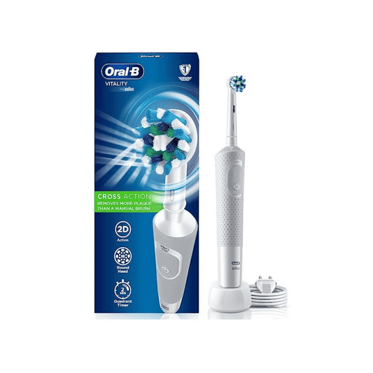 Oral-B Vitality 100 Crossaction Rechargeable Electric Toothbrush White