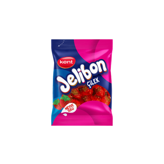Jelibon Strawberry Jelly Candy 80g