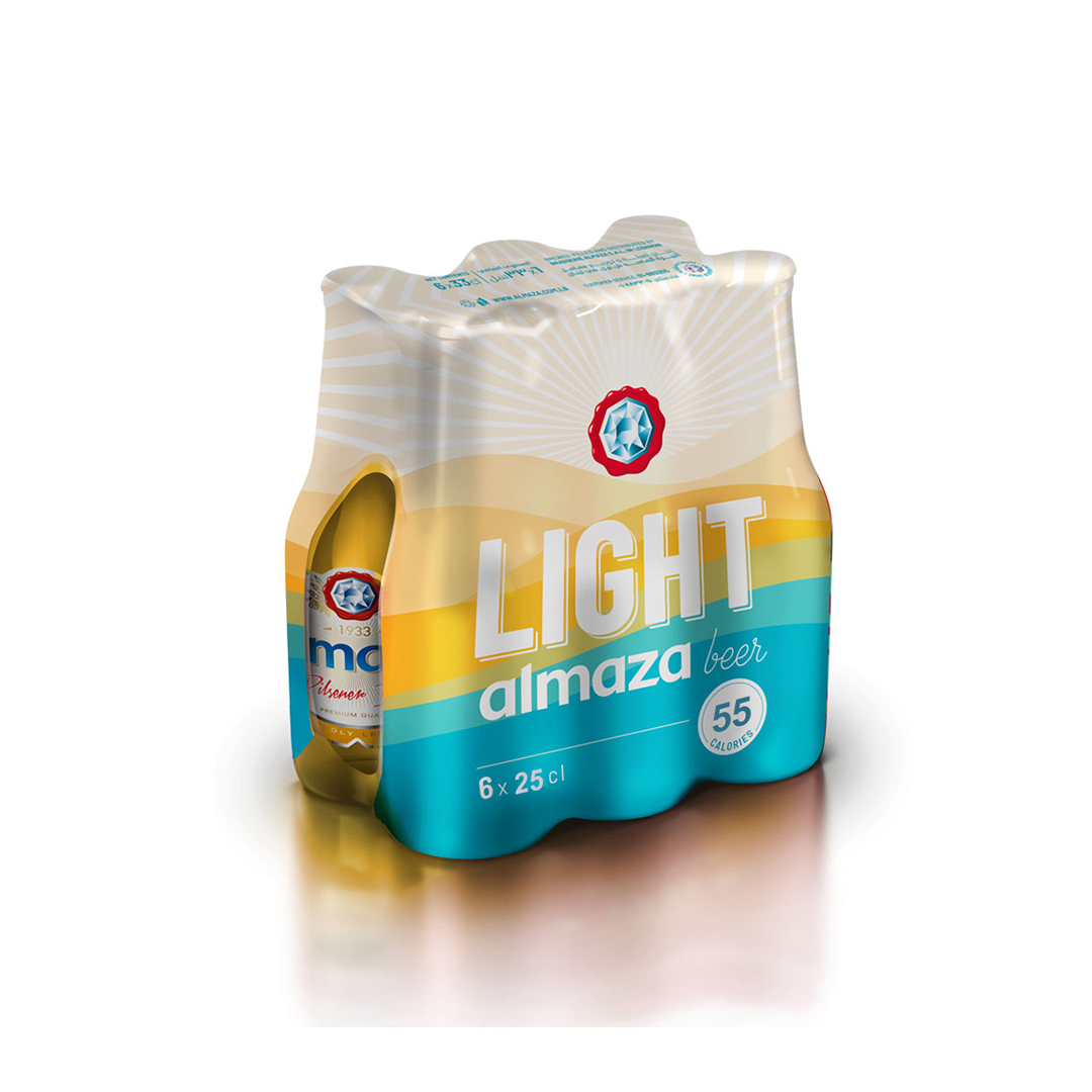 Fattal Online Buy Almaza Light Beer Bottle 25cl Pack of 6 in Lebanon