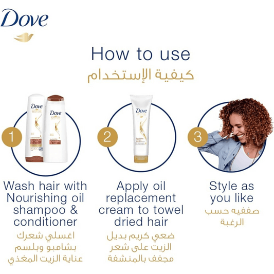 Dove Nourishing Care Oil Replacement 300ml
