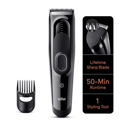 Braun Hair Clipper, Series 5, 9 Length settings, HC5310