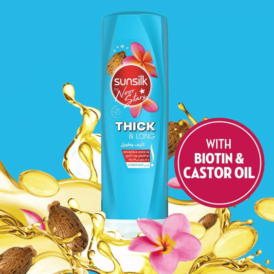 Sunsilk Natural Conditioner Thick & Long 350ml