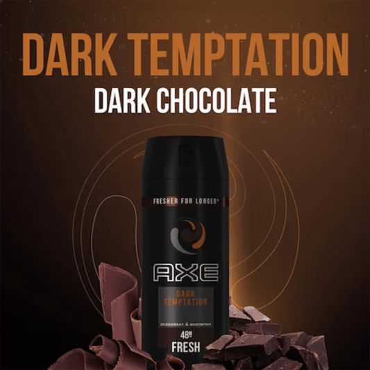 AXE Men Dark Temptation 48h Body Spray, 150ml