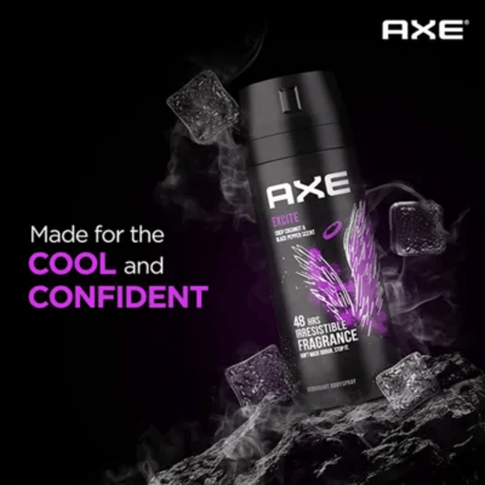 AXE Men Excite 48h Body Spray, 150ml