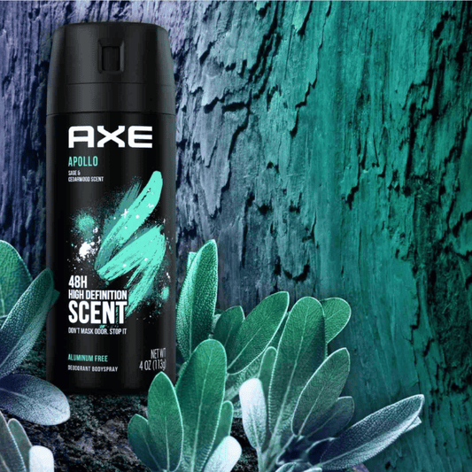 AXE Men Apollo 48h Body Spray, 150ml