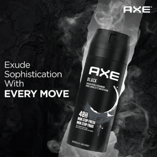 AXE Men Black 48h Body Spray, 150ml