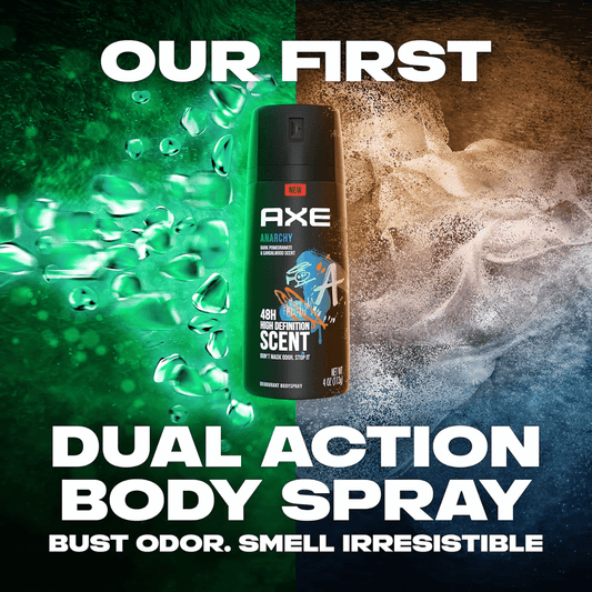 AXE Men Anarchy 48h Body Spray, 150ml