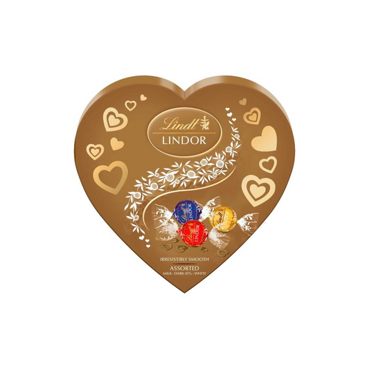 Lindt Lindor Assorted Heart Truffles Box 200g