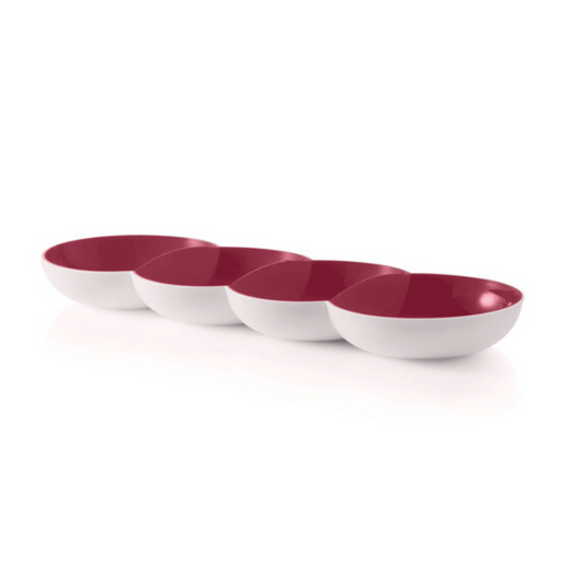 Tupperware Allegra 4 Peas Server, Cott.Bor
