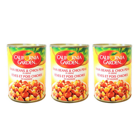 California Garden Foul&Chick Peas 400g, 3 @ 15% OFF