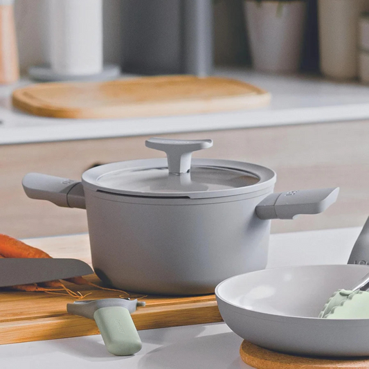 Berghoff Covered stockpot non-stick Balance Moonmist 28cm 3950431