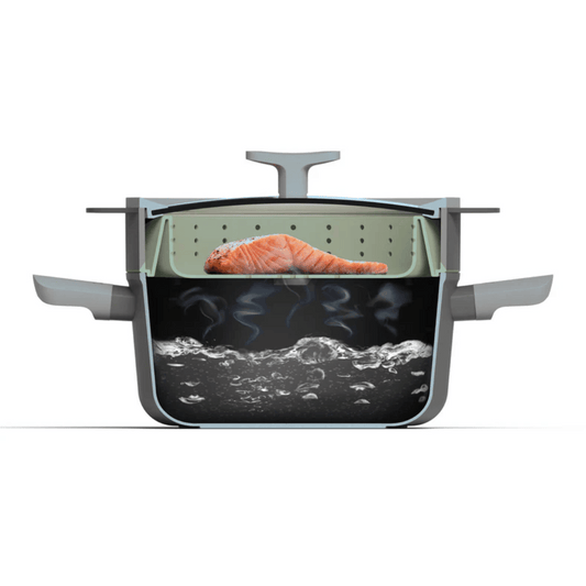 BergHoff 2 In 1 Steamer & Strainer Balance 24cm (Nylon) 3950476