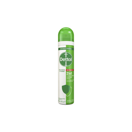 Dettol 2in1 Sanitizer Spray With Aloe Vera 90ml