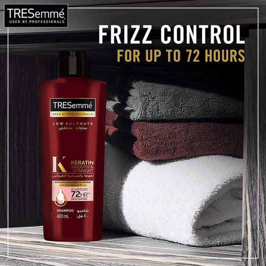 TRESemmé Shampoo Low Sulfate Keratin Smooth, 600ml