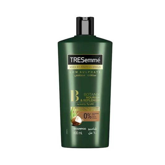 TRESemmé Shampoo Low Sulfate Botanix Nourishing, 600ml