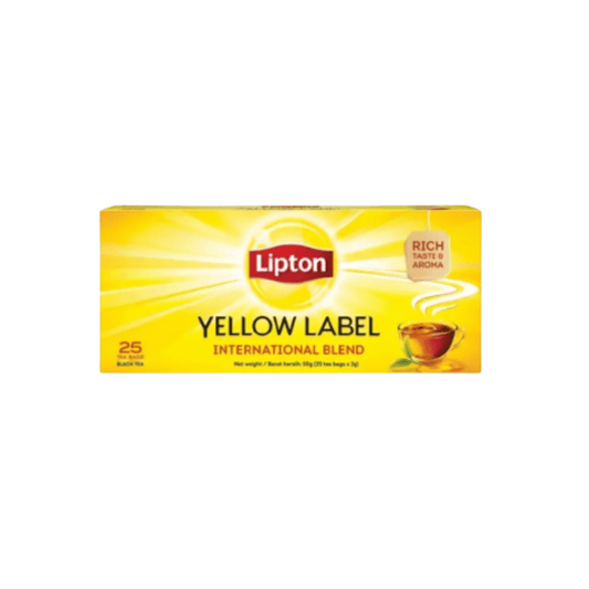 Lipton Yellow Label Black Tea, 25s