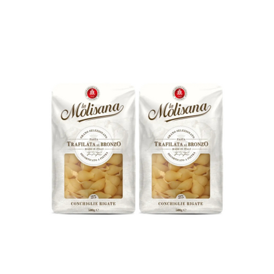 La Molisana Conchiglie Rigate N.25, 500g, 2 @ 20% OFF