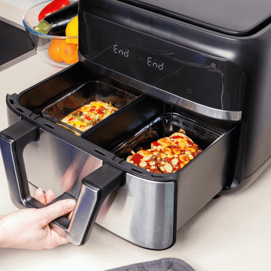 Pyrex Air Fryer Compatible Square Glass Dish Roaster 25cm 212B100