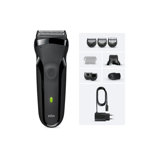 Braun Black/Black Shaver 300BT