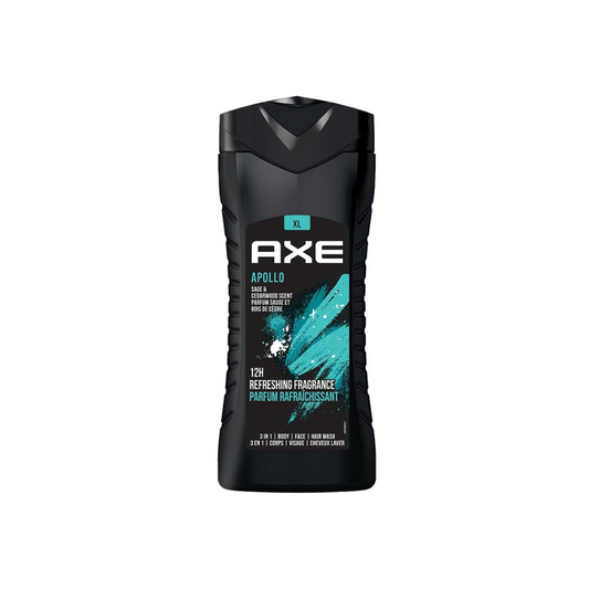 AXE Men 3in1 Body Wash Apollo 400ml