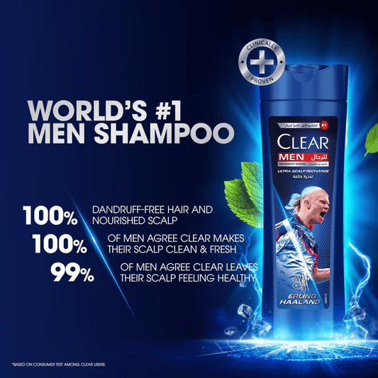 Clear Ultra Scalp Men Erling Haaland Shampoo 360ml