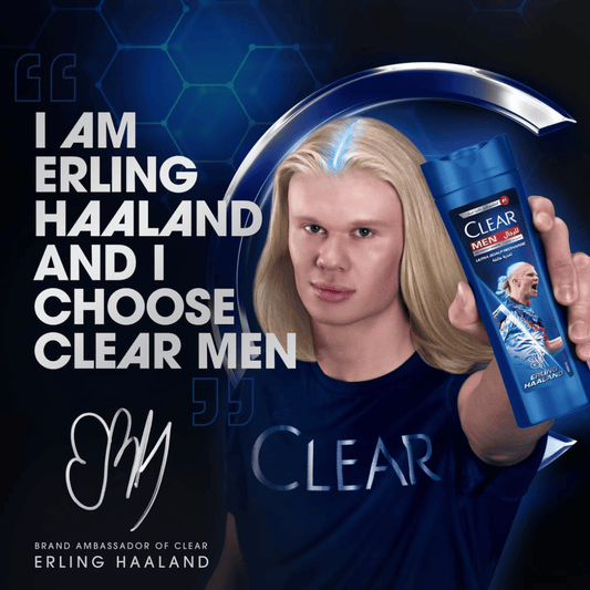 Clear Ultra Scalp Men Erling Haaland Shampoo 600ml
