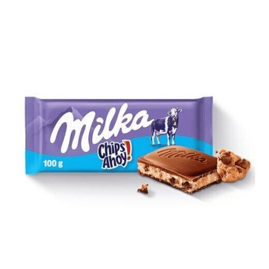 Milka Chips Ahoy Chocolate Tablet, 90g