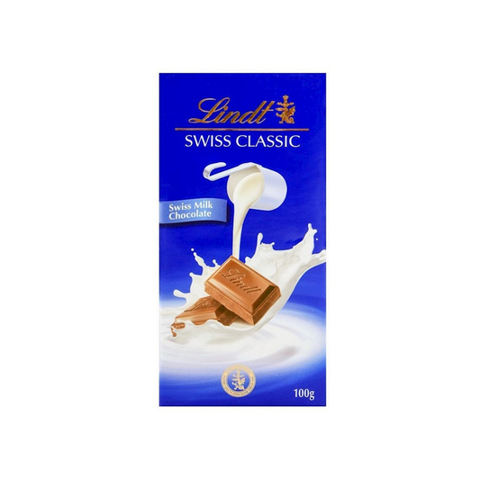 Lindt Swiss Classic Milk Chocolate 100g