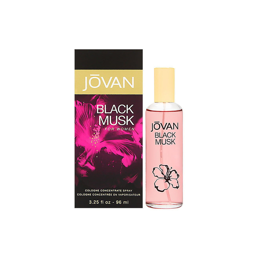 Jovan Black Musk Women Cologne Concentrate Spray 96Ml