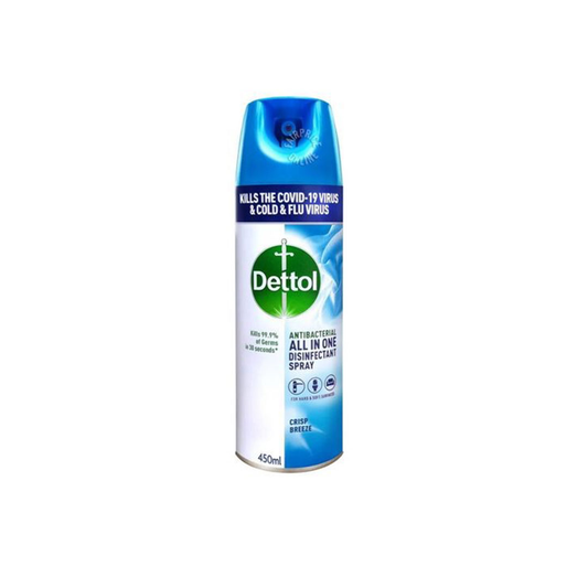 Dettol Disinfectant Surface Spray Crisp Linen Breeze 450ml