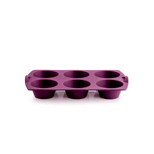Tupperware Silicone Form-Tupcake, Muffin Tray - Purp