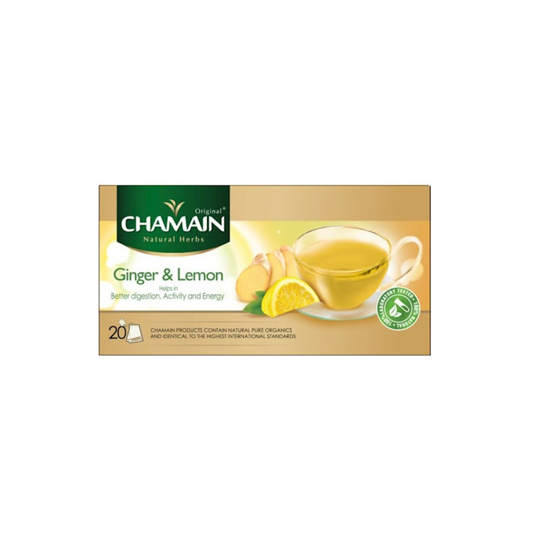Chamain Ginger & Lemon 20S Chamain Ginger & Lemon 20S