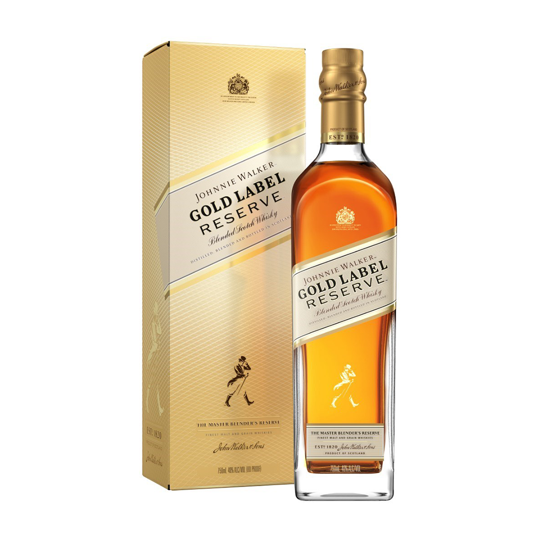 Johnnie Walker Gold Label Blended Scotch Whisky 75CL