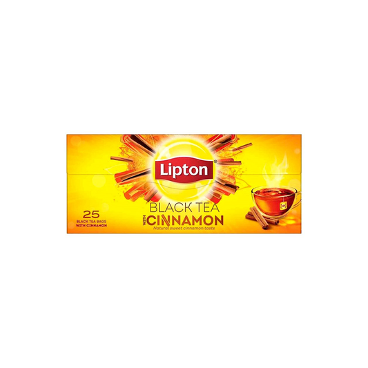 Lipton Black Tea Cinnamon x25