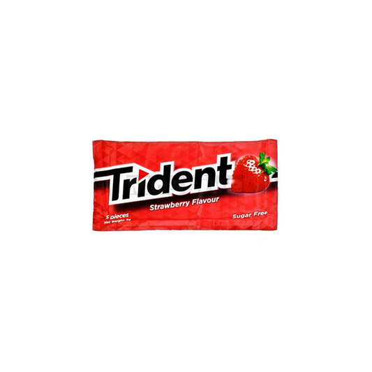 Trident Sugar Free Strawberry 8G